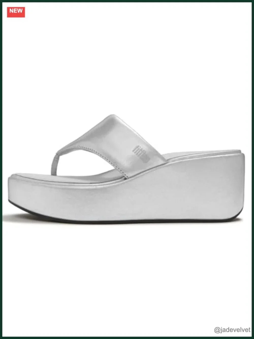 Platform Wedge Sandals with Slip-Resistant Rubber Sole